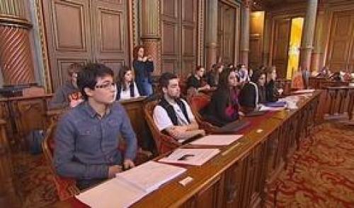 Lycée de Waha : quand les lycéens imaginent l'Europe de demain
