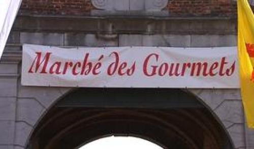 Amay : un marché des gourmets sous le soleil