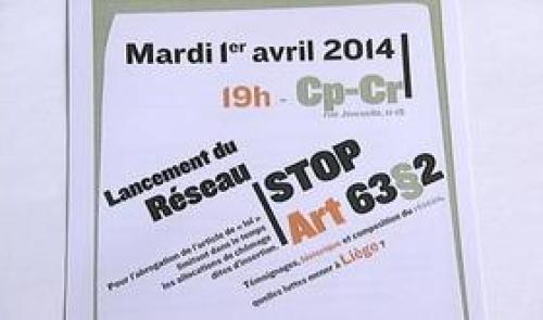 Chômage : mobilisation contre l'article 63 paragraphe 2