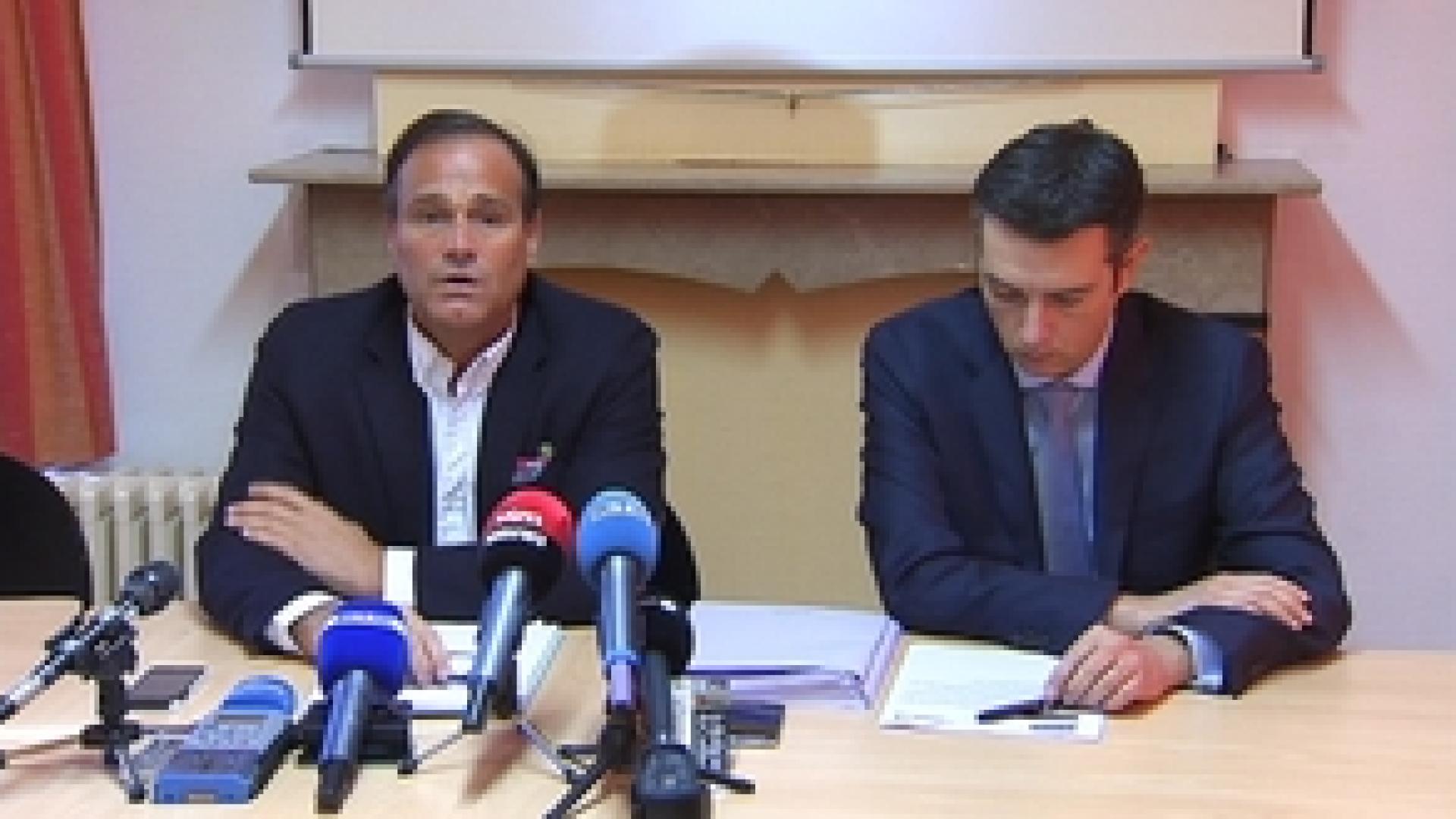 Les avocats de B. Wesphael face à la presse