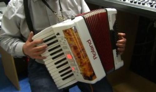 Eric Morelle, passionné d'accordéon