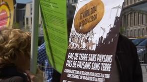 Liège : soutien des citoyens aux paysans