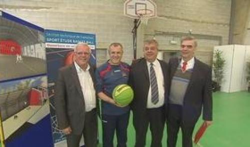 IPES de Waremme : la section basket inaugurée