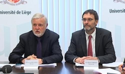 Albert Corhay, recteur élu à l'Université de Liège