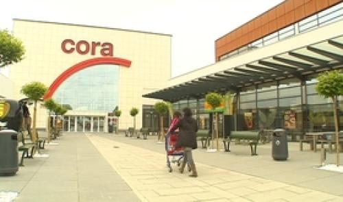 Extension du centre commercial Cora à Rocourt