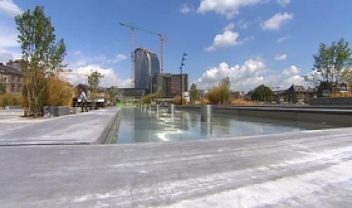Gare des Guillemins : les travaux sur la place sont terminés