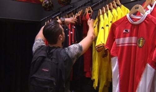 La boutique des Diables Rouges cartonne!