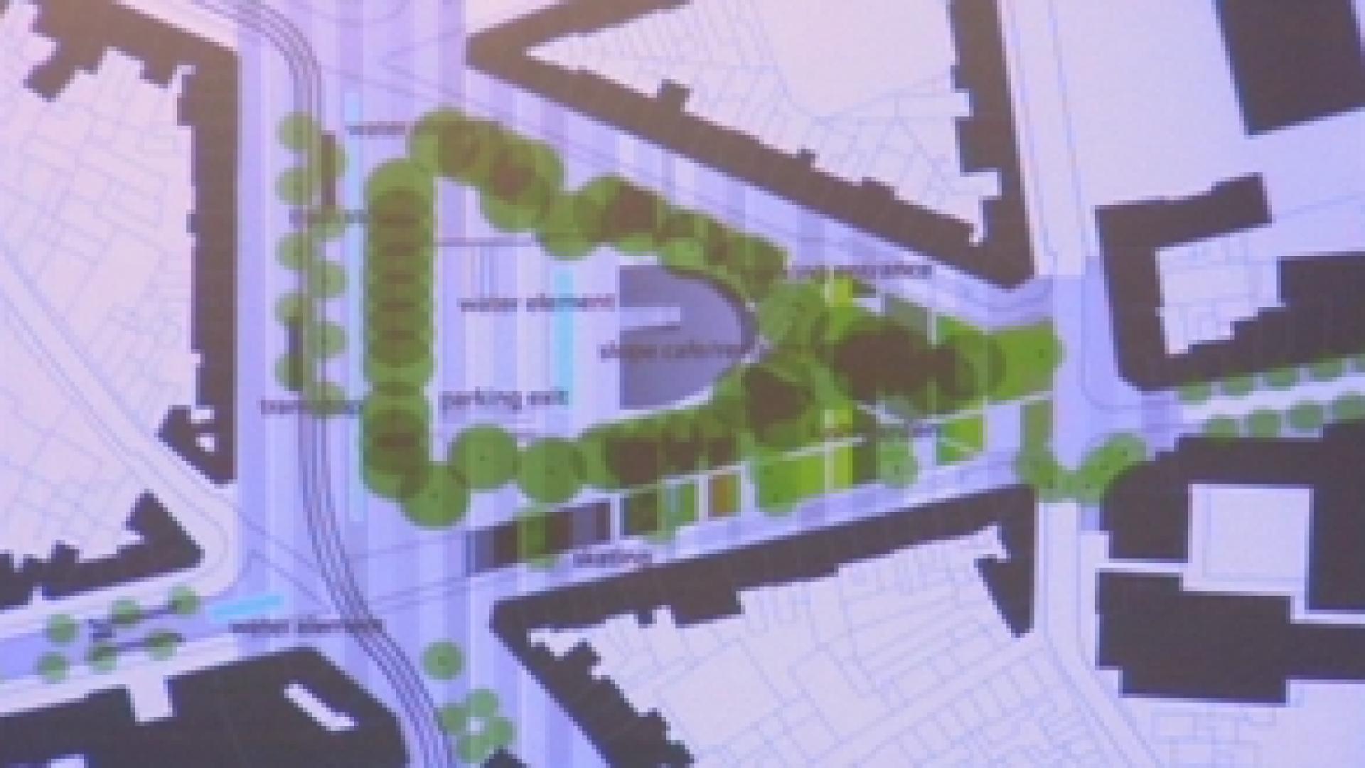 Liège : présentation du réaménagement de la place de l'Yser