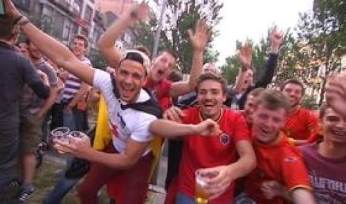 Les Diables en huitième : l'ambiance !