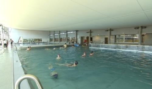 Les Ansois découvrent leur nouvelle piscine