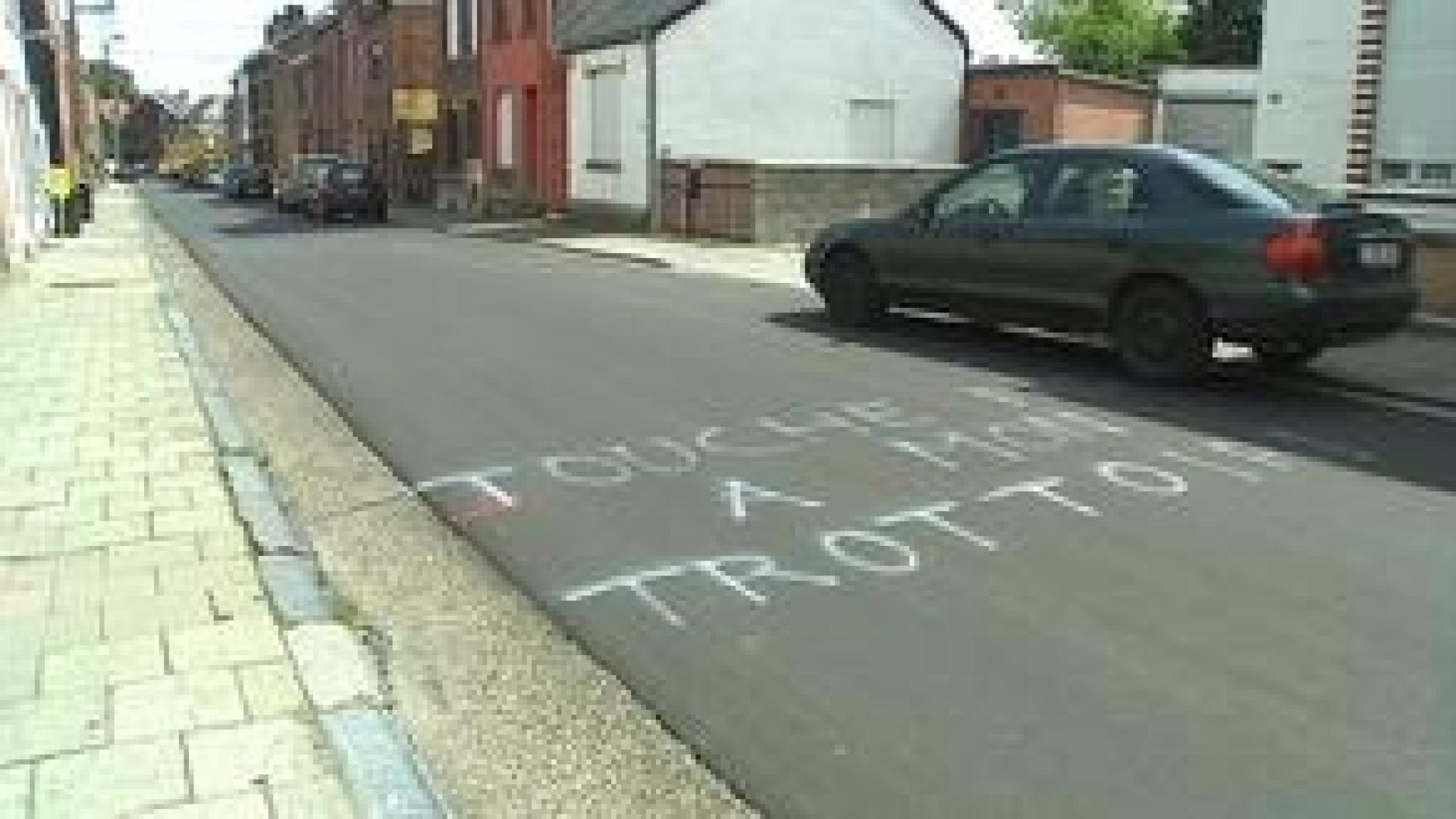 Seraing : touchez pas à mon trottoir