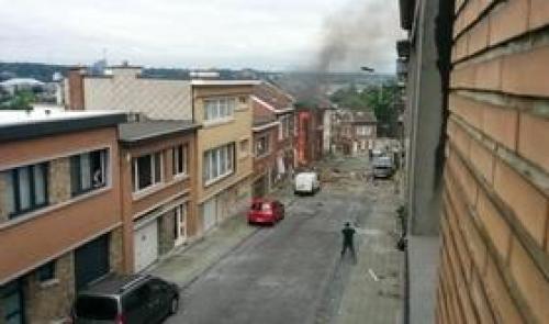 Grivegnée : images après l'explosion