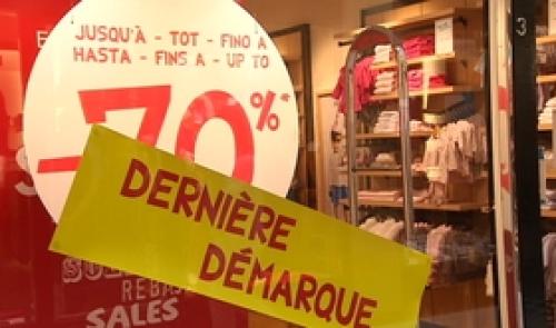 Soldes : soupe à la grimace chez les commerçants