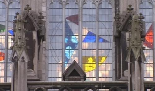 Liège : nouveaux vitraux pour la cathédrale Saint-Paul