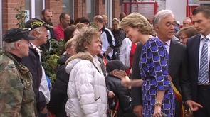 La Reine Mathilde en visite à Liège