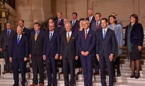 Politique : le Gouvernement Michel prête serment