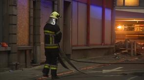 Liège : incendie dans le quartier Cathédrale
