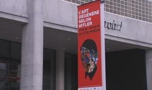 Exposition :  L'art dégénéré selon Hitler  à la Cité Miroir