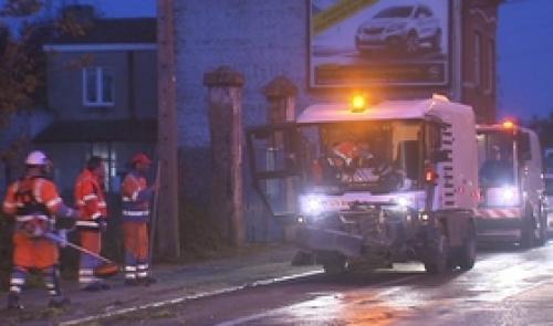Saint-Nicolas : tornade blanche