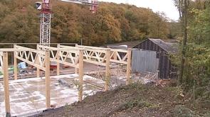 Ramioul : chantier du PréhistoMuseum