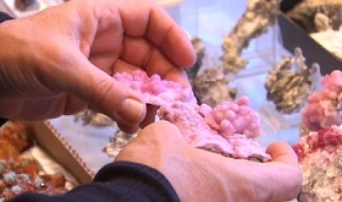 Découverte : les minéraux au Palais des Congrès