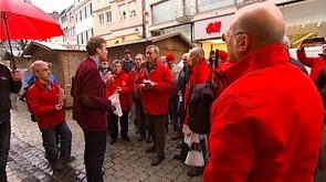 FGTB : manifestation des pensionnés