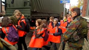 Storm Tide : exercice militaire en région liégeoise