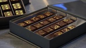 Contenants mangeables au chocolat