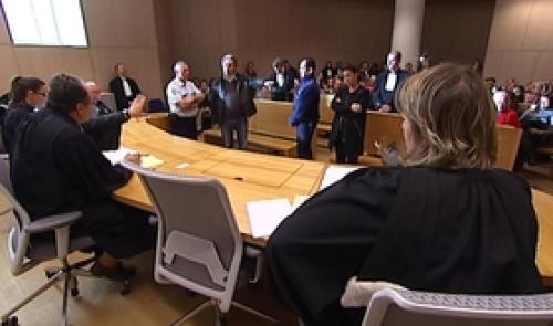 Les Liégeois découvrent le Palais de Justice