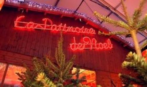 La patinoire de Noël sur la Place Cathédrale