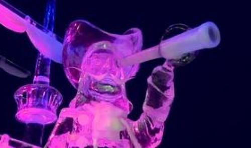 Sculptures sur glace : déjà 100 000 visiteurs