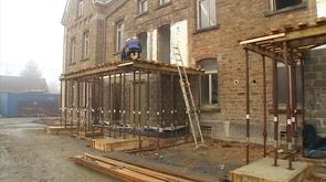 Modave : l'ancienne gendarmerie transformée en logements sociaux