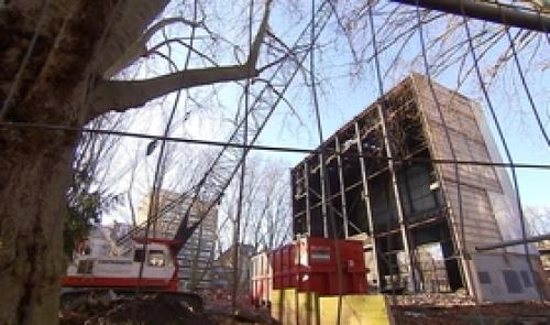 Outremeuse : les travaux avancent place de l'Yser