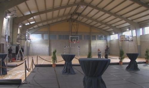 Nouveau hall sportif en Hesbaye
