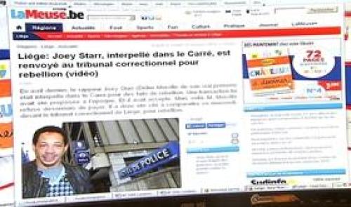 Joey Starr convoqué au tribunal correctionnel de Liège