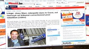 Joey Starr convoqué au tribunal correctionnel de Liège