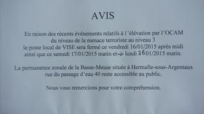 Zones de police : des mesures de sécurité