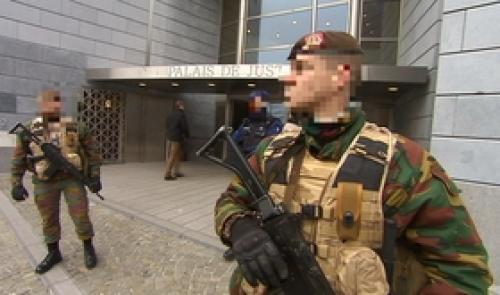 Les militaires sont arrivés à Liège