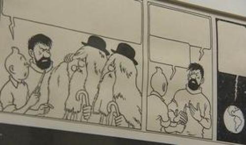 BD belge : exposition de planches originales des plus grands