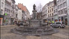 Liège : rénovation complète de la Fontaine de la Vierge