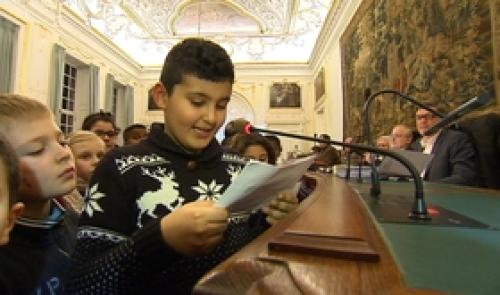 Conseil communal de Liège : affluence et manifestation