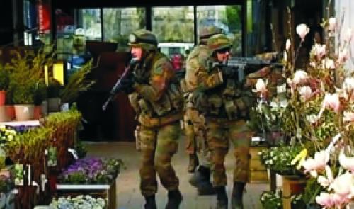 Un exercice militaire se prépare à Chaudfontaine