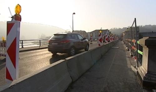 Le chantier du pont d'Esneux a repris
