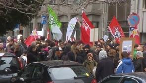 Chômage : manifestation à Liège