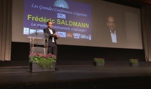 Grandes conférences liégeoises : le cardiologue et nutritionniste F. Saldmann