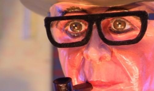 Simenon a désormais sa marionnette au Théâtre Tchantchès