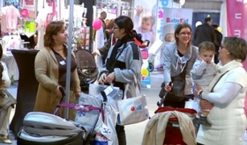 Salon du bébé aux halles des foires