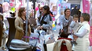 Salon du bébé aux halles des foires