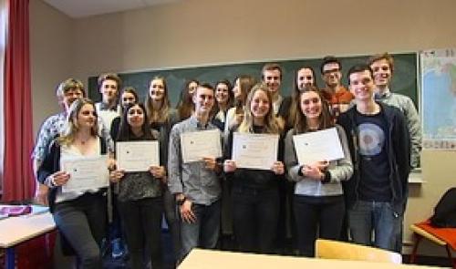 Euroscola : une classe de Saint-Barthélémy au Parlement européen