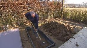 Tinlot : un faux cimetière pour l'examen de fossoyeur